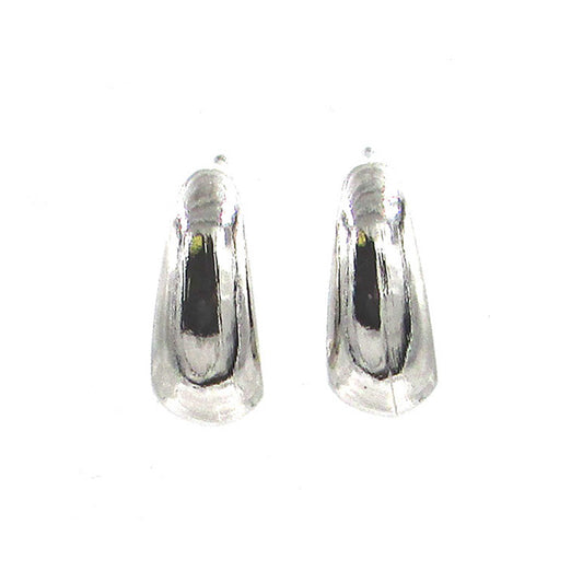Spirit Earrings - Curl With Woven Look (Post)