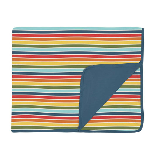 Toddler Blanket - Groovy Stripe