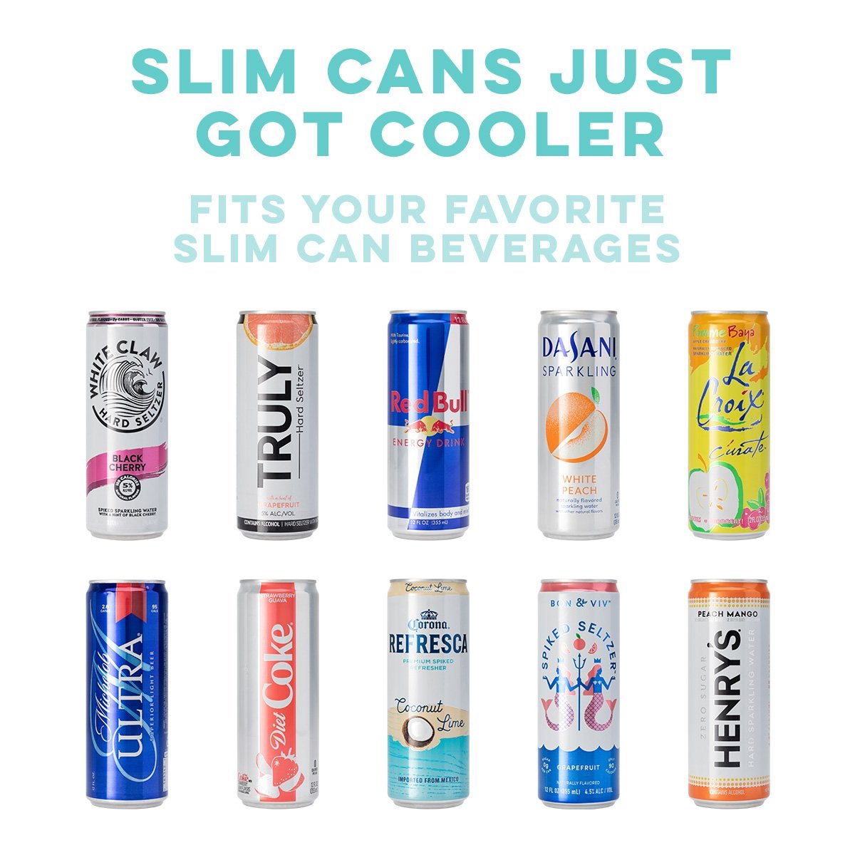 Skinny Can Insulator - Bombshell