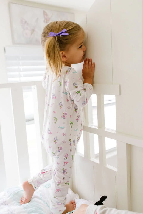 Footie (Convertible) - Mermaids