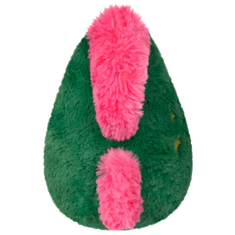 A back view of the plush unicorn avocado