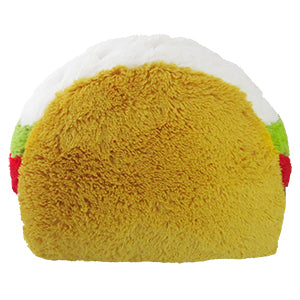 A back view of the plush taco