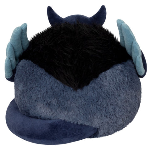 A back view of the plush ouroboros