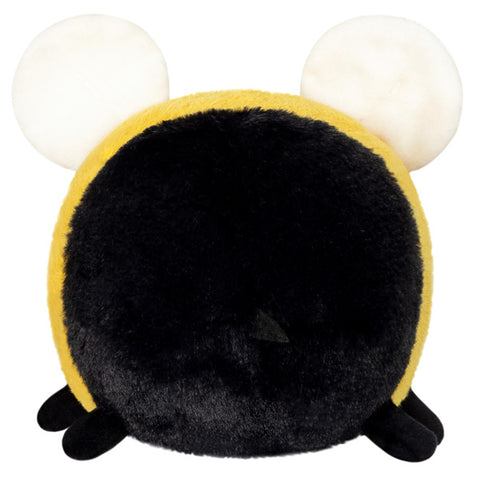 A back view of the plush bumblebee