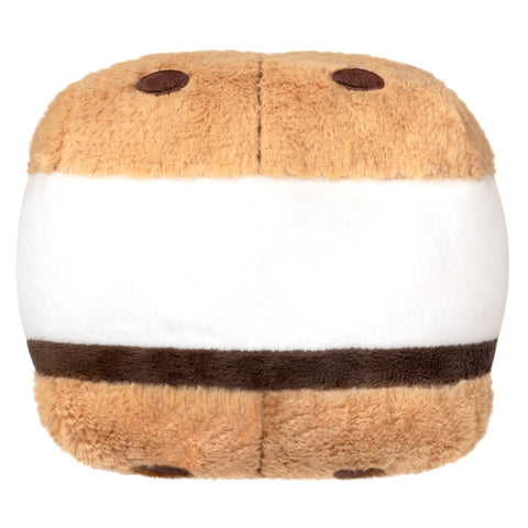 A back view of the plush s'more