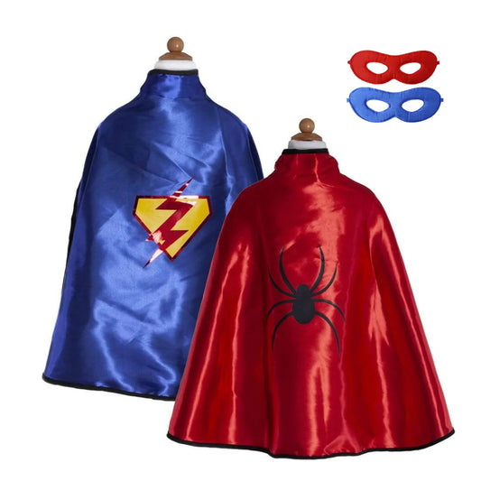 Dress Up - Adventure Cape Reversible With Mask
