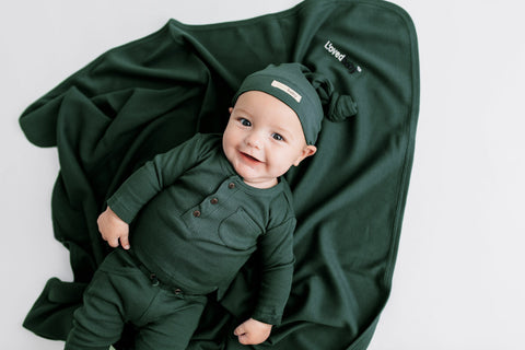 2 Piece Pajama - Organic Thermal (Pine)
