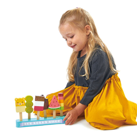 Play Set (Wood) - Ice Lolly Shop