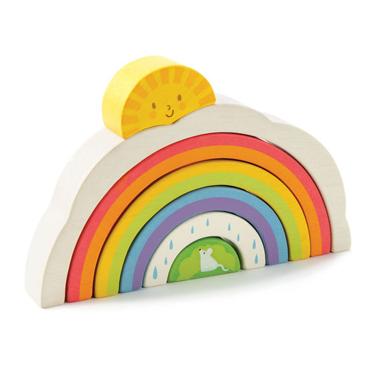 Toy (Wood) - Rainbow Tunnel