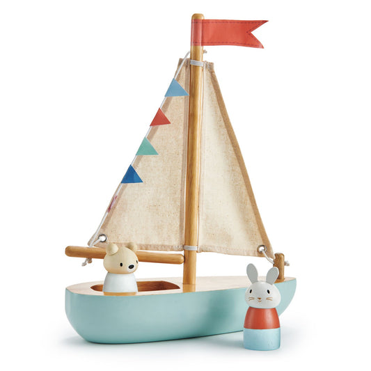 Wood Toy - Sailaway Boat