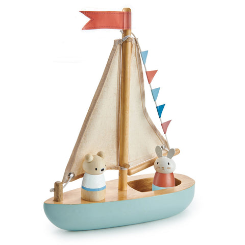 Wood Toy - Sailaway Boat
