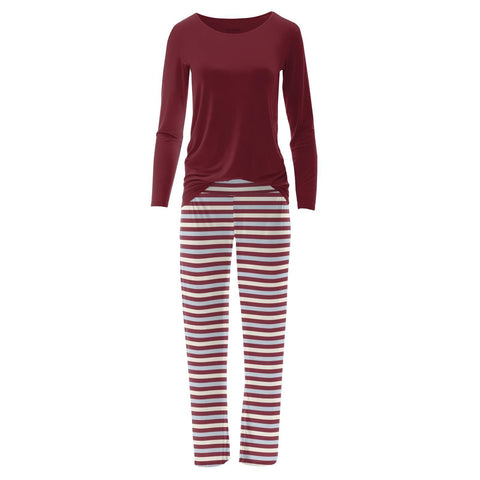 Women's Loosey Goosey Pajama Set - Playground Stripe