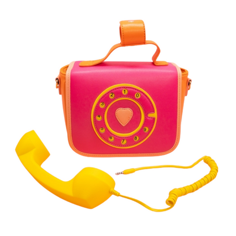 Handbag - Ring Ring Phone (Fruity Pink)