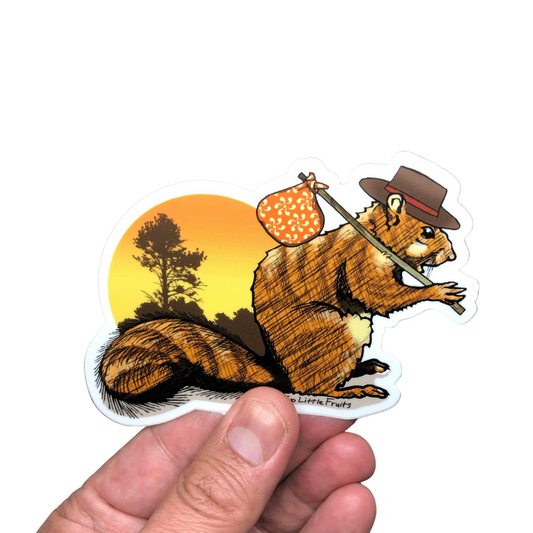 Sticker - Travelling Squirrel