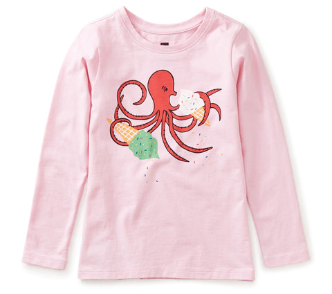 Tee (Long Sleeve) -  Octopus Ice Cream