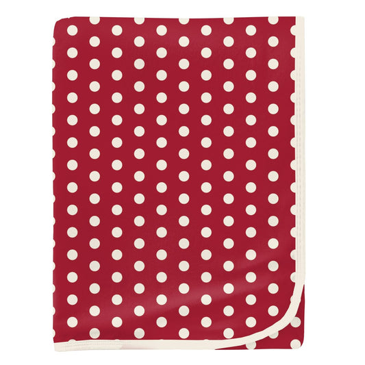 Swaddle - Candy Apple Polka Dots