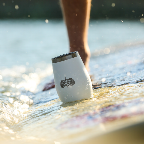 Toadfish - Wine Tumbler White 10oz