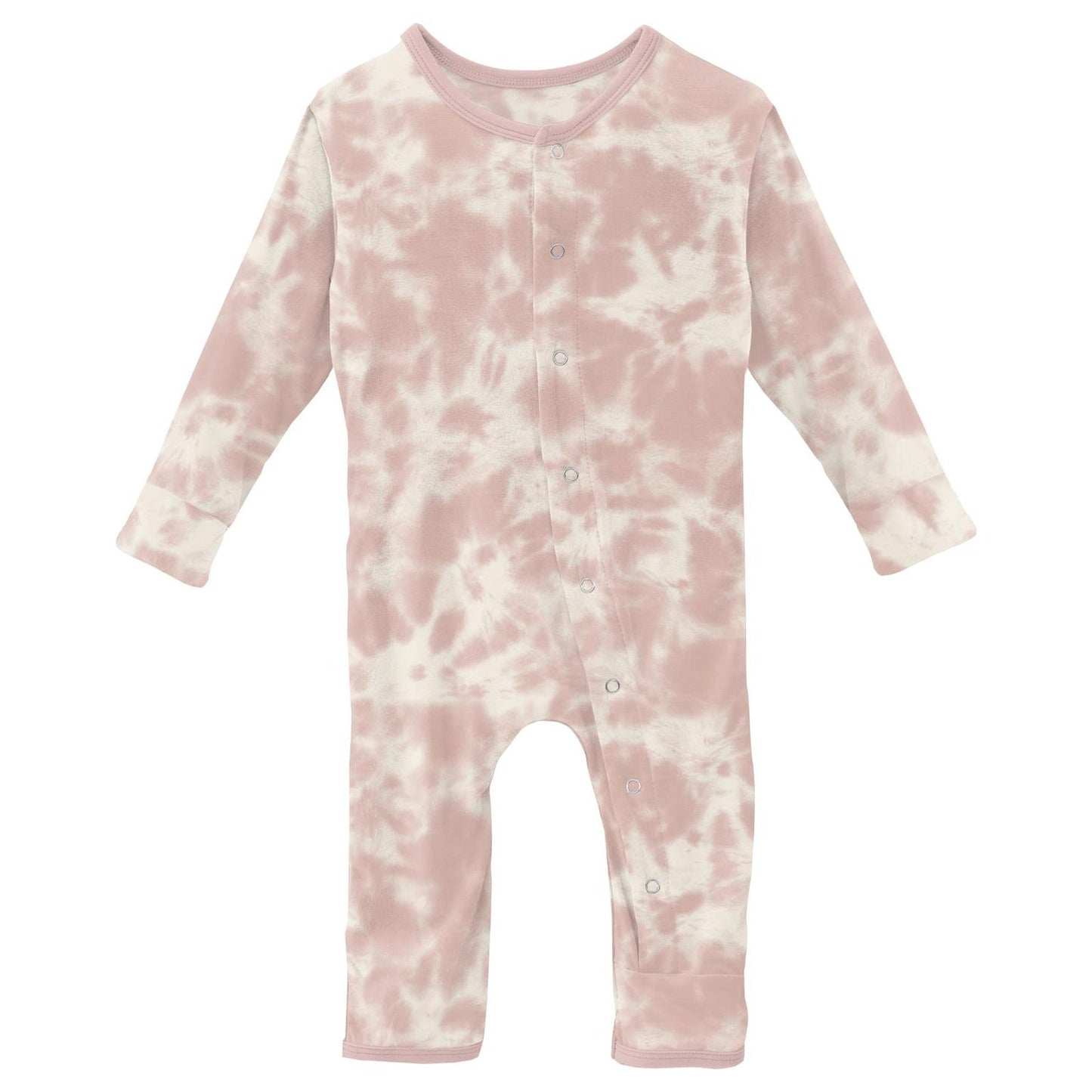 Coverall (Snaps/Zipper) - Baby Rose Tie Dye