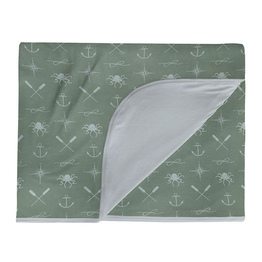 Double Layer Throw Blanket - Lily Pad Captain and Crew