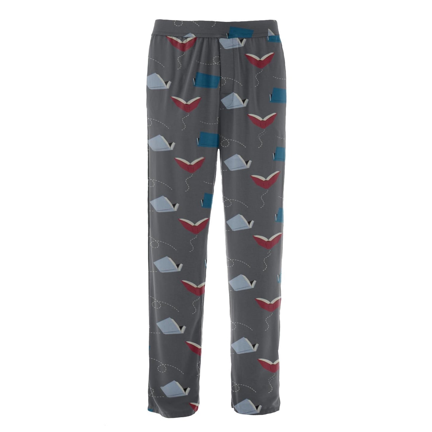 Men's Pajama Pants - Slate Flying Books