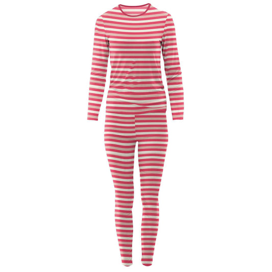 Women's Fitted Pajama - Hopscotch Stripe