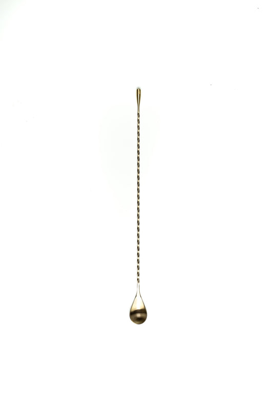 Barspoon - Teardrop Antique Brass (16"/40cm Length)