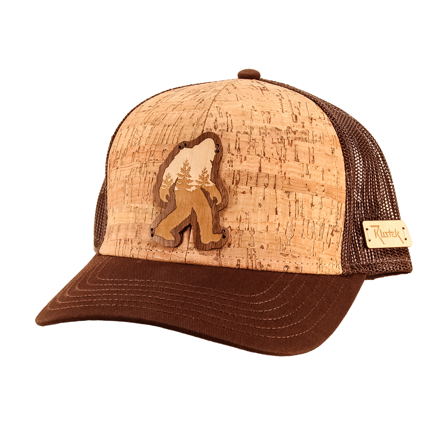 Hat (Trucker) - Sasquatch Treeline Inlay + Cork