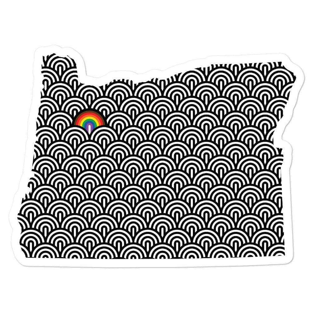 Sticker - Love Wins Oregon