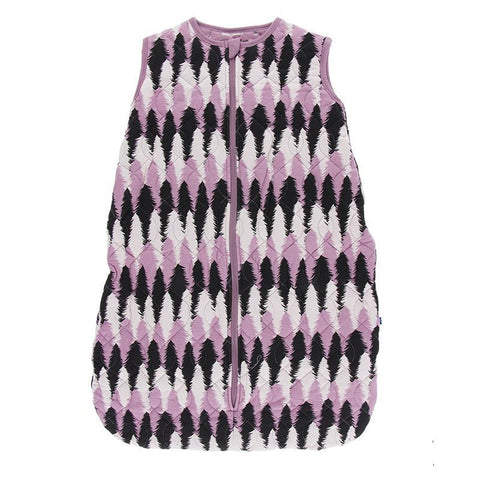 Last One - Size 0/6 Months - Quilted Sleep Sack - Midnight Forestry with Pegasus Construction