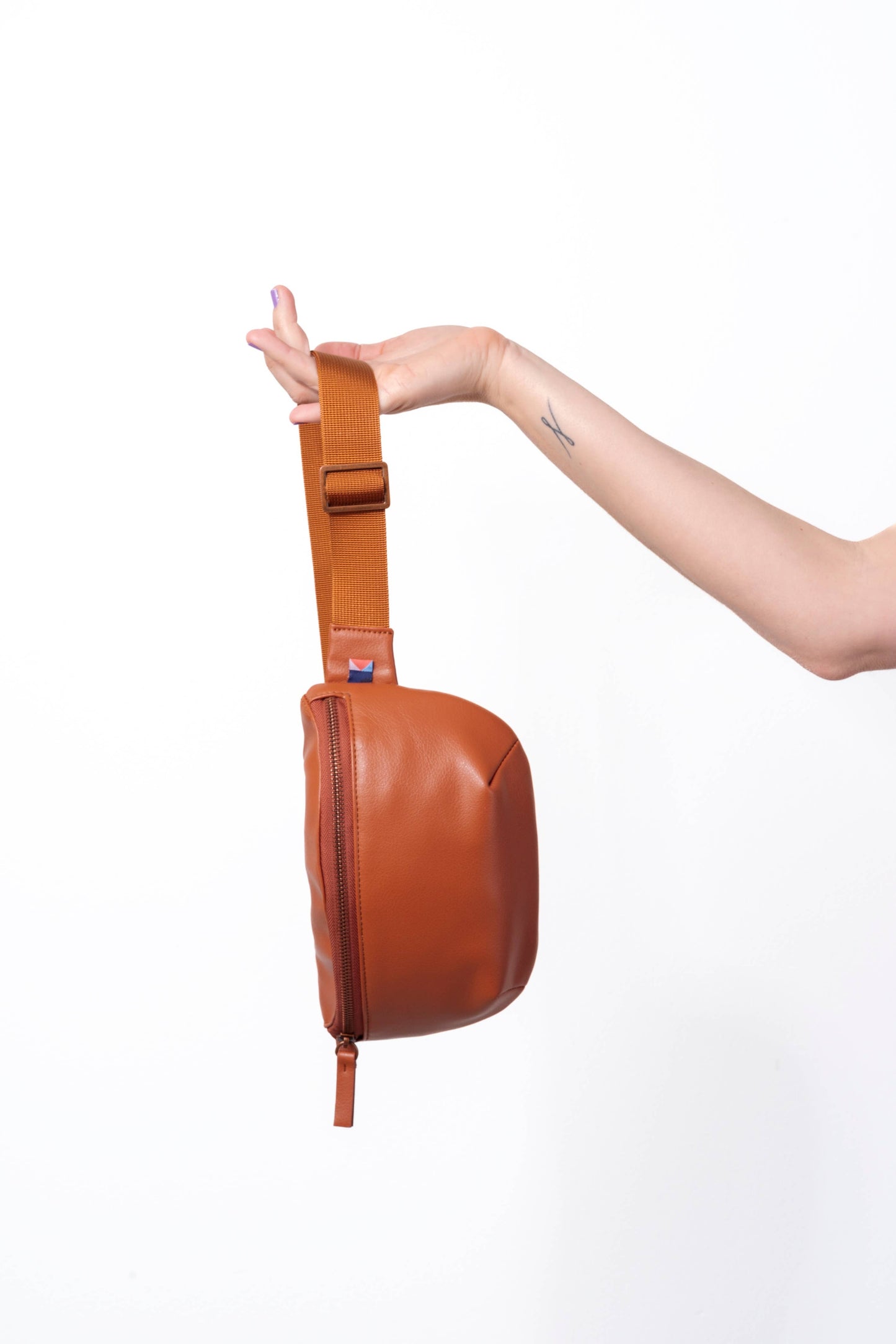 Kibou Mini - Brown Vegan Leather