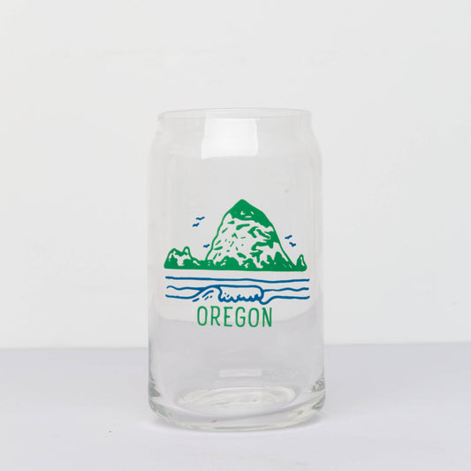 Beer Can Glass - Oregon Coast
