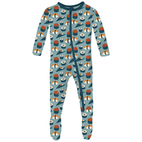 Footie (Snaps/Zipper) - Jade Sushi