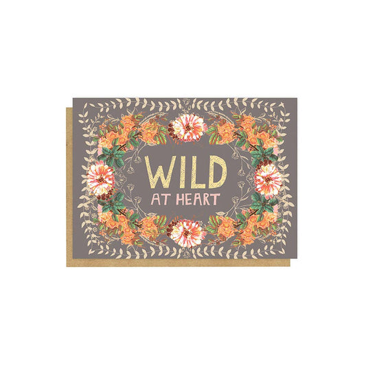 Greeting Card - Wild at Heart