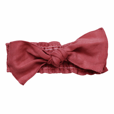 Smocked Tie Headband - Appleberry
