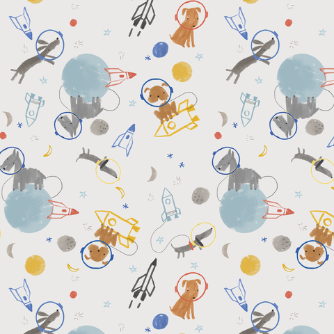 Footie (Magnetic) - Astro Pup