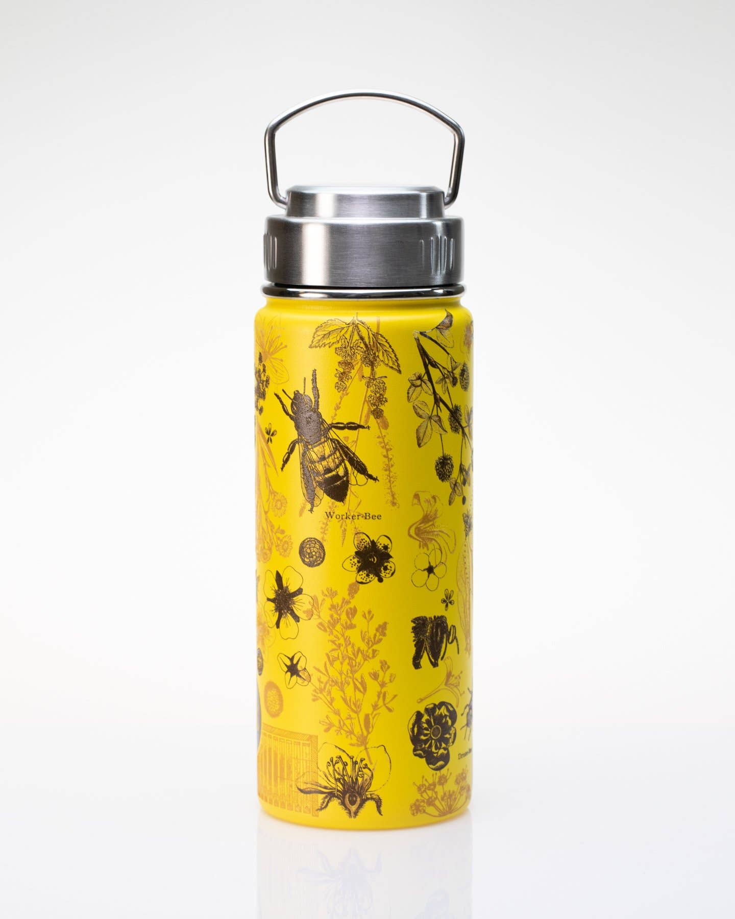 Water Bottle (Stainless Steel) - Honey Bee 18oz