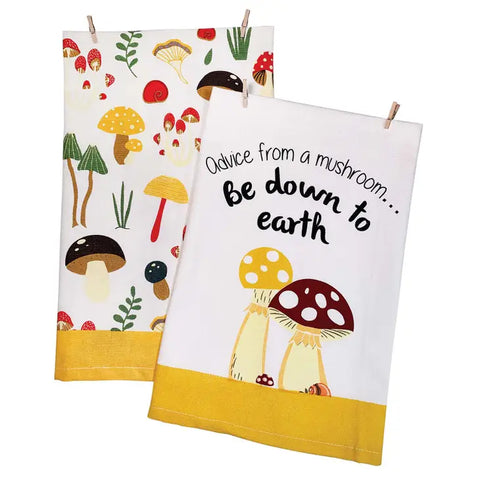 Tea Towels - Mushroom Collection