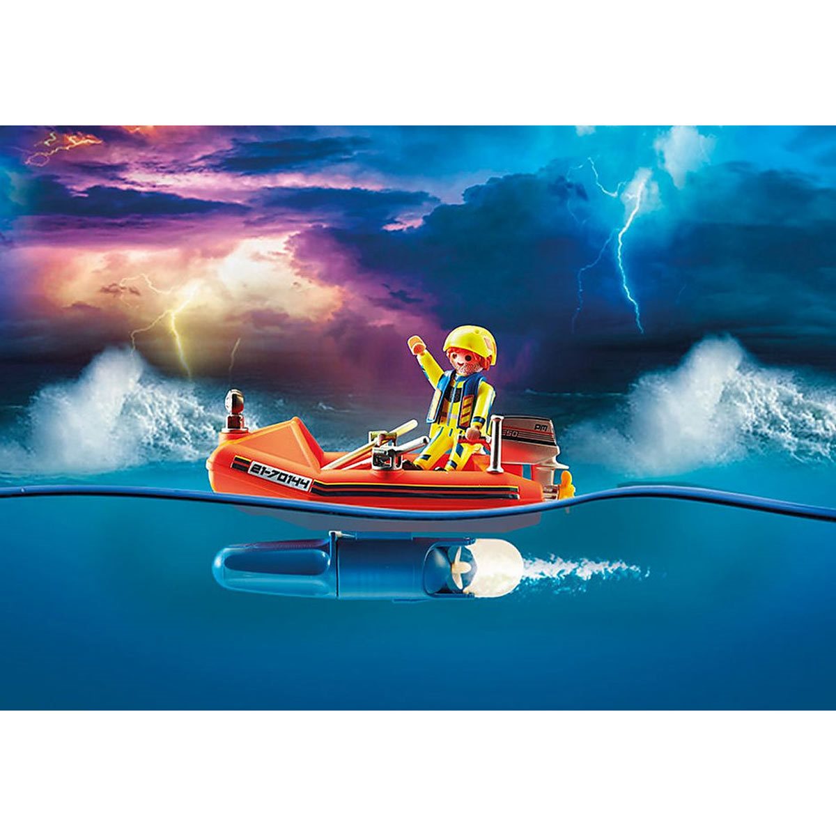 Playmobil - City Action: Kitesurfer Rescue With Speedboat