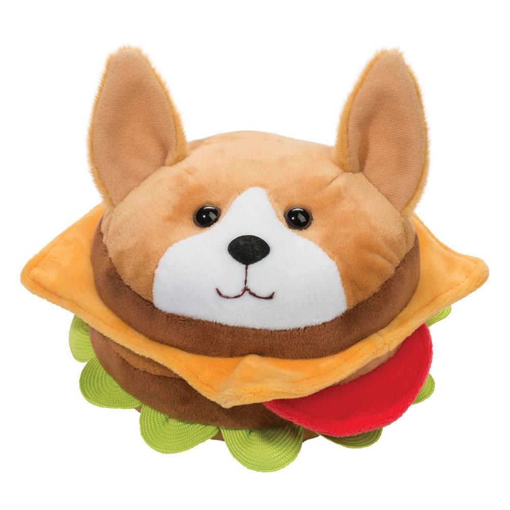 Animal de peluche - Corgi Burger Macaroon