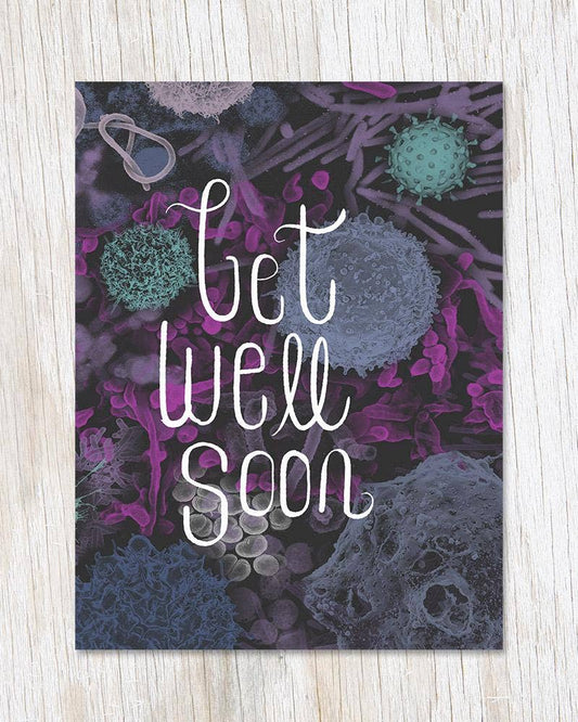 Greeting Card - Infectious Disease: Get Well Soon