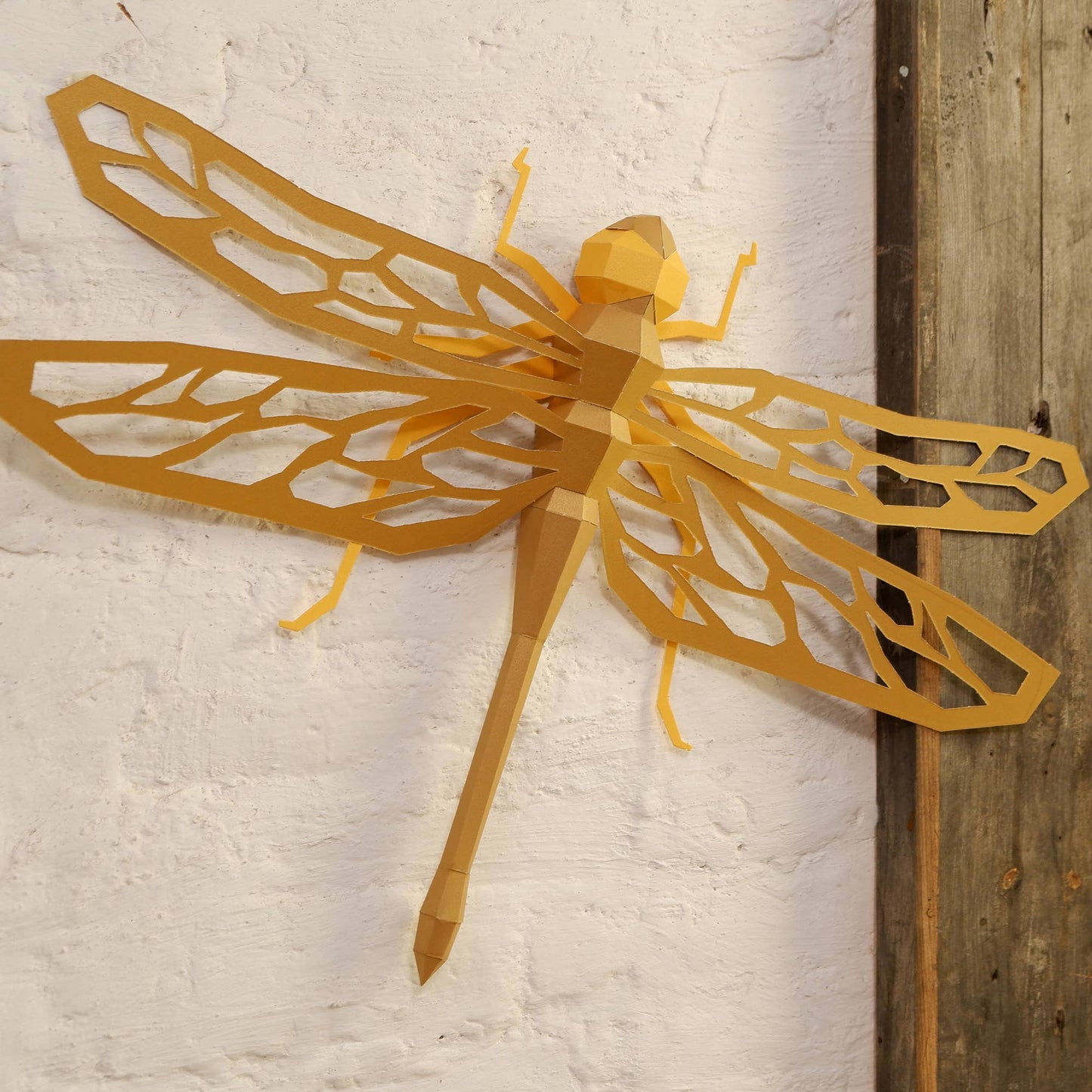 3D Papercraft - Dragonfly Wall Art