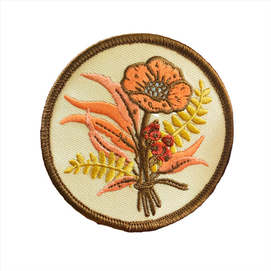 Patch - Floral Embroidered Patch