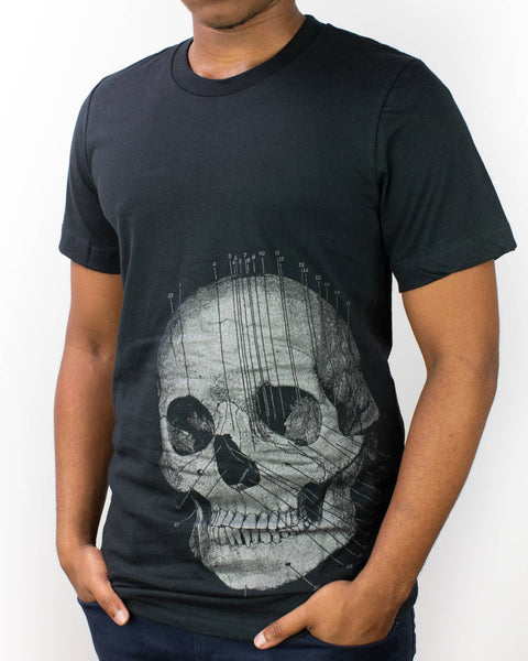 Tee Shirt Short Sleeve - Silver Skull