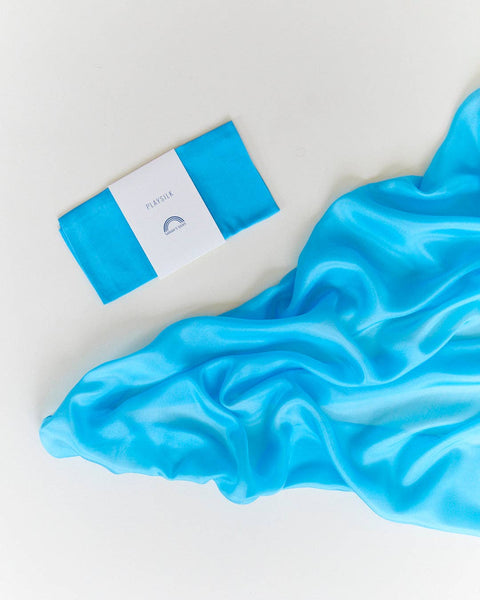 Playsilks - Turquoise (100% Silk, Natural)