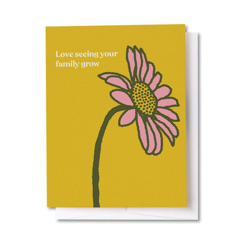 Greeting Card - Family Grow