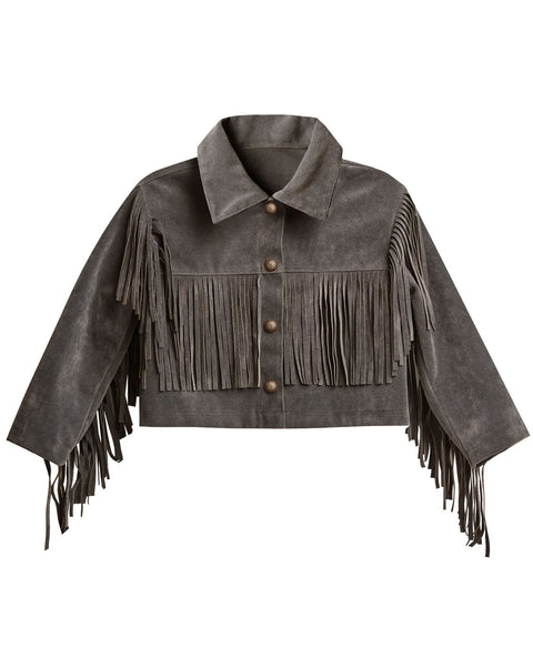 Fringe Jacket (Adult) - Charcoal