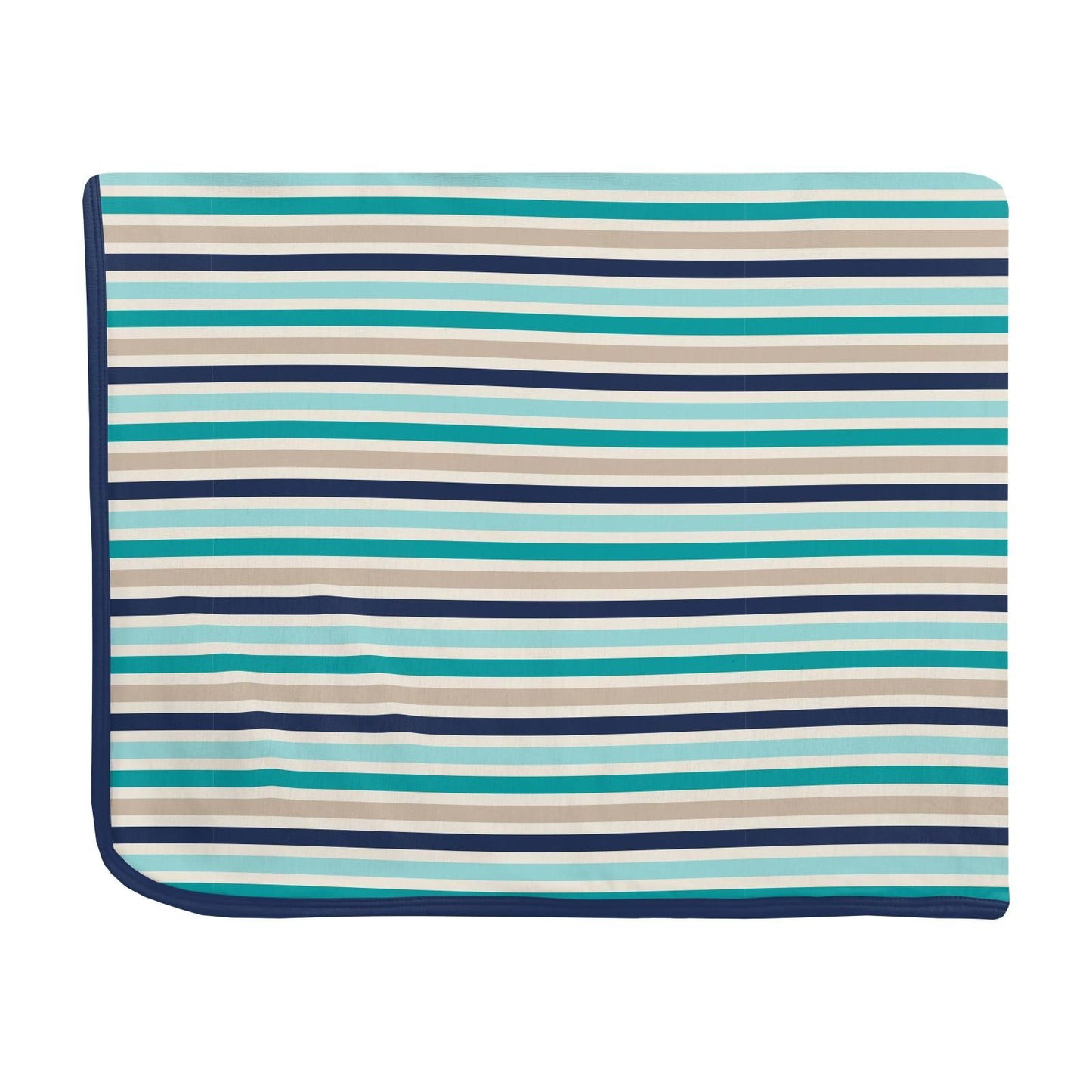 Throw Blanket - Sand and Sea Stripe