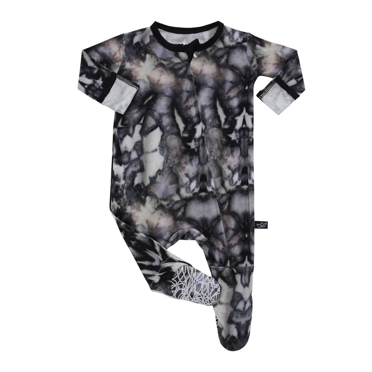 Footie (Zipper) - Mystic Tie-Dye