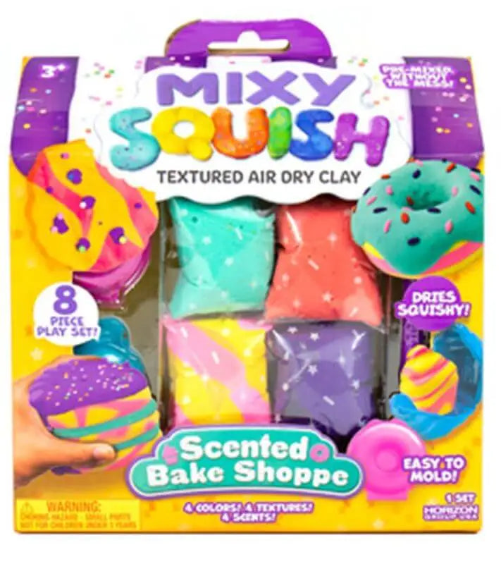 Mixy Squish Air Dry Clay - Scented Bake Shop (4 Colors)