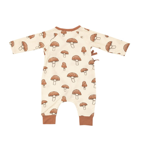 Last One - 3/6 Months - Coverall (Wrap) - Mushrooms